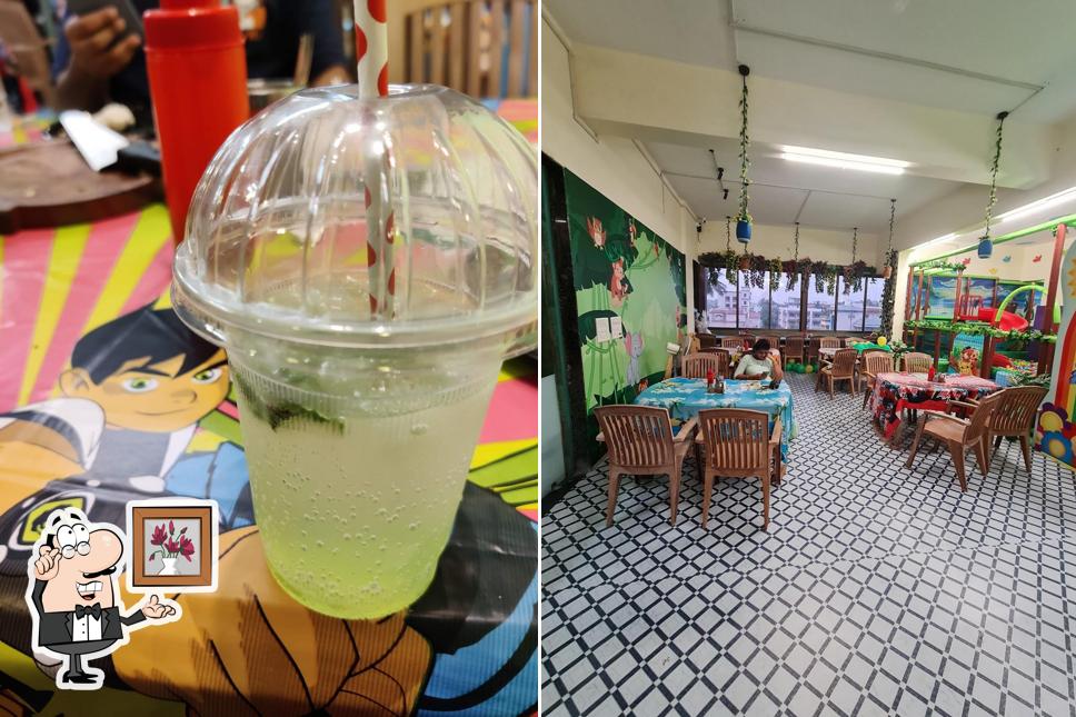 The interior of Kidzilla Playzone & Cafe