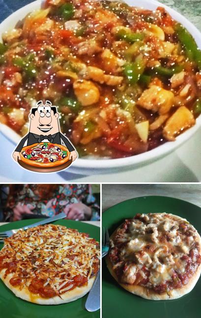 Order pizza at New Bread Of Life