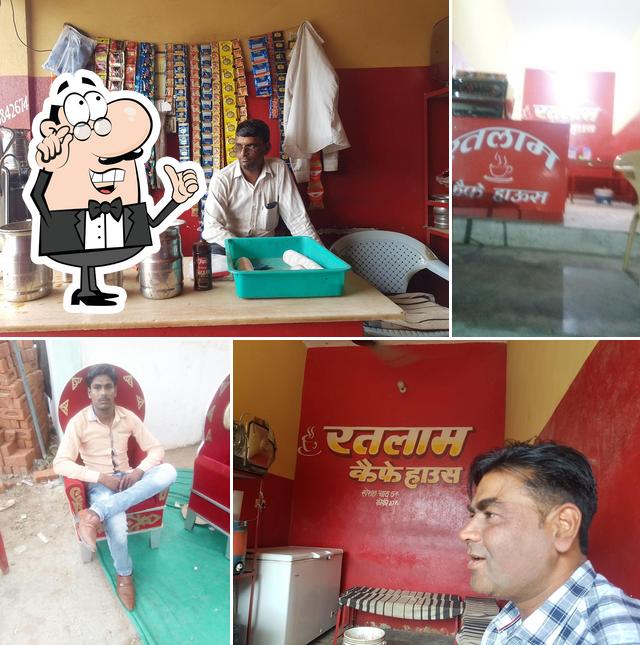 The interior of Ratlam Cafe House