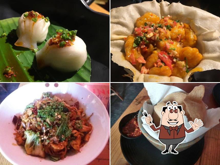 Food at Ping's Cafe Orient