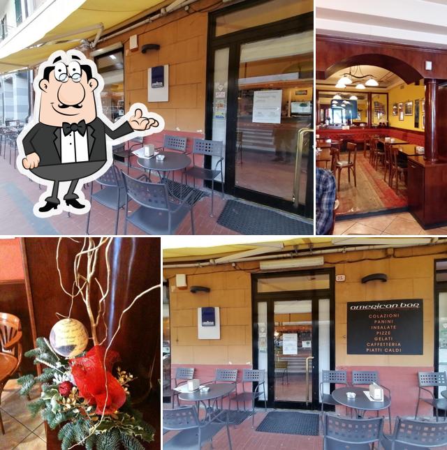 Gli interni di American Bar