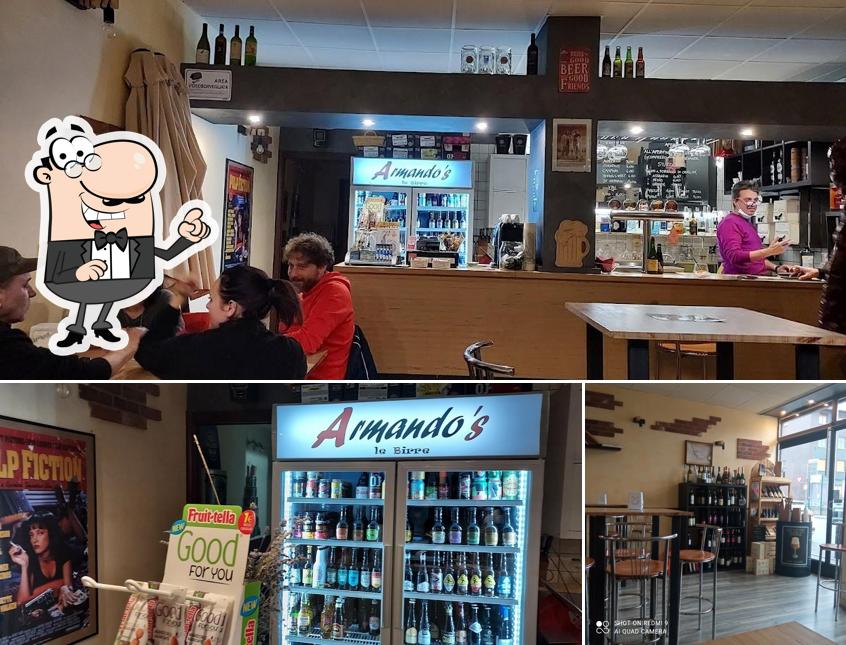 Gli interni di Birreria Armando's