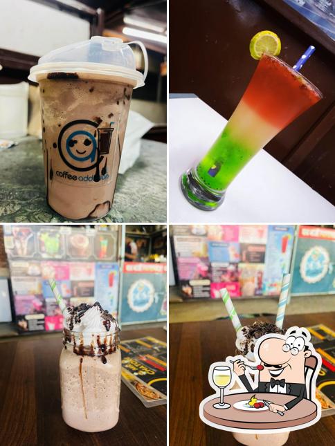 Chocolate mousse at Coffee addiction