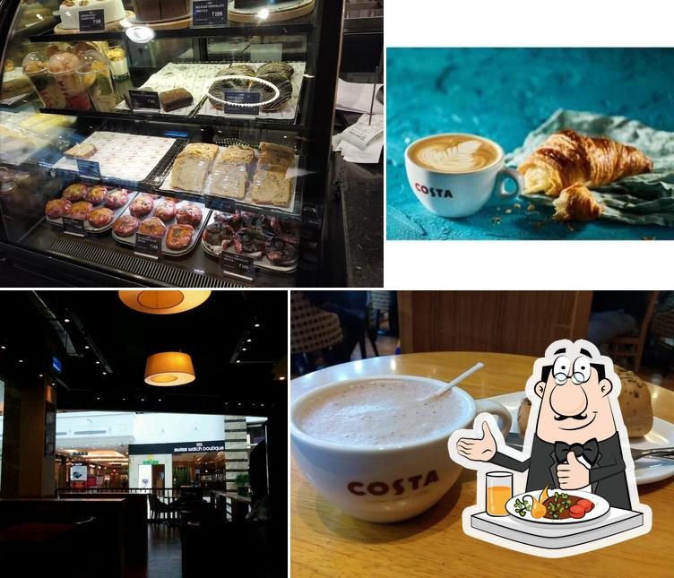 Food at Costa Coffee