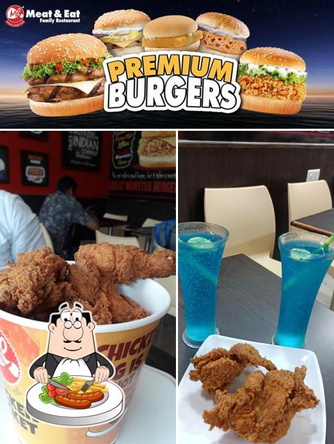 Food at Meat and Eat Family Restaurant