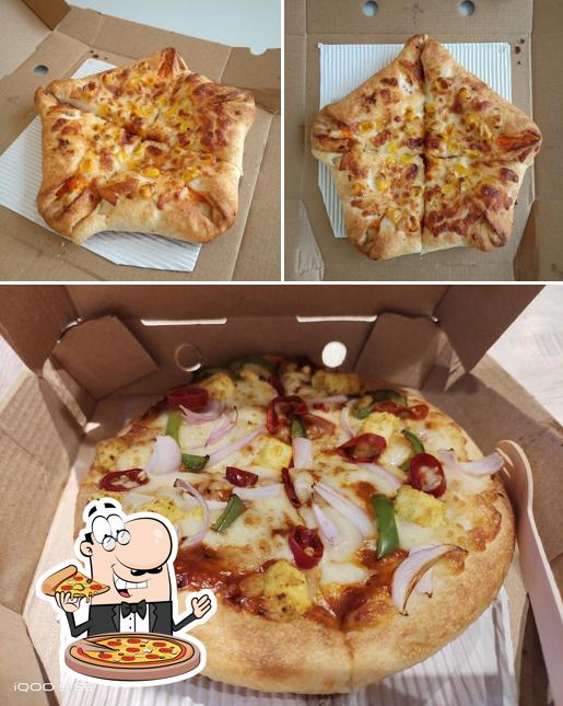 Try out different types of pizza