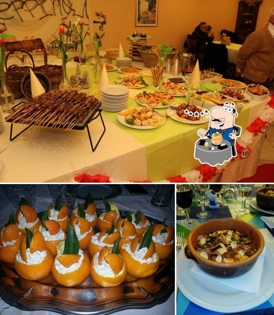 Platti al Albergo-Ristorante La Buona Forchetta-S. Anna