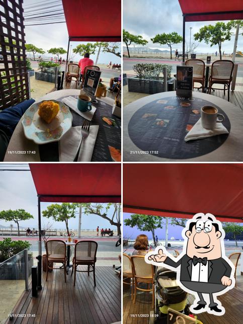 Veja imagens do interior do Bardot Caffé