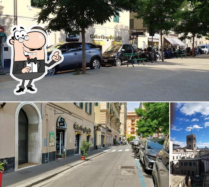 Gli esterni di Antico Forno Borgo Pila