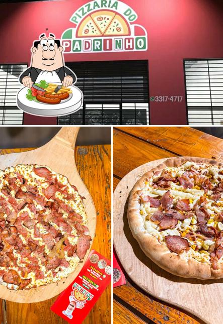 A foto do Pizzaria do Padrinho Loja -Beija Flor’s comida e interior