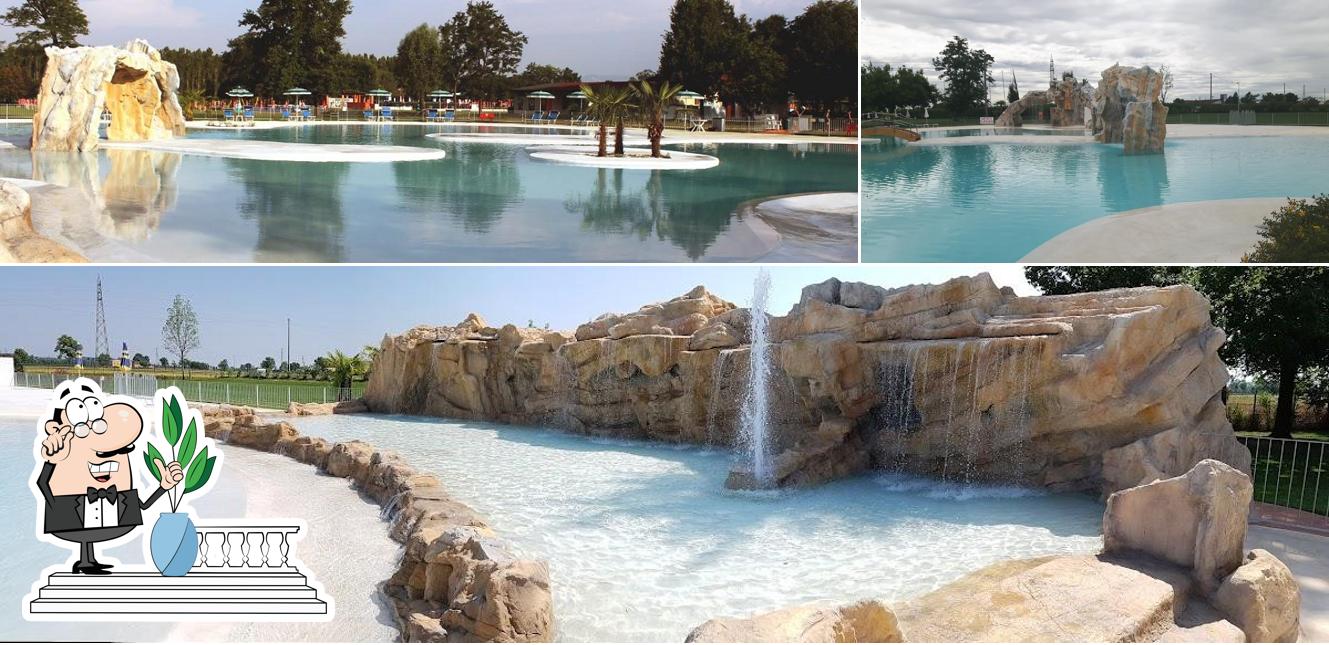 Gli esterni di Prato Blu Parco Acquatico