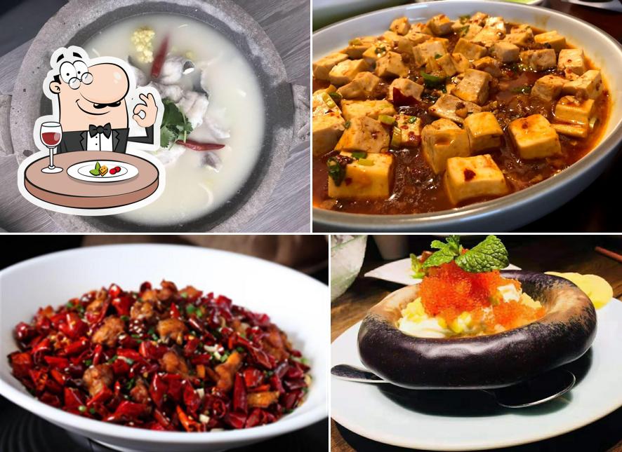 Platti al Ristorante Cinese Più Gusto 多味