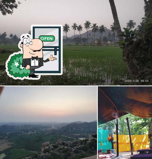 You can get some fresh air outside Shiva moon homestay