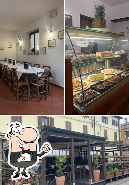 Gli interni di Trattoria Osteria dalla Maria