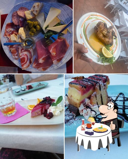 Piatto di formaggi al filetto contro filetto