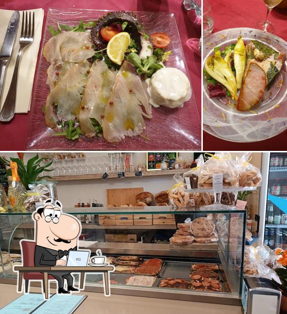 L'intérieur de Trattoria Del Borgo