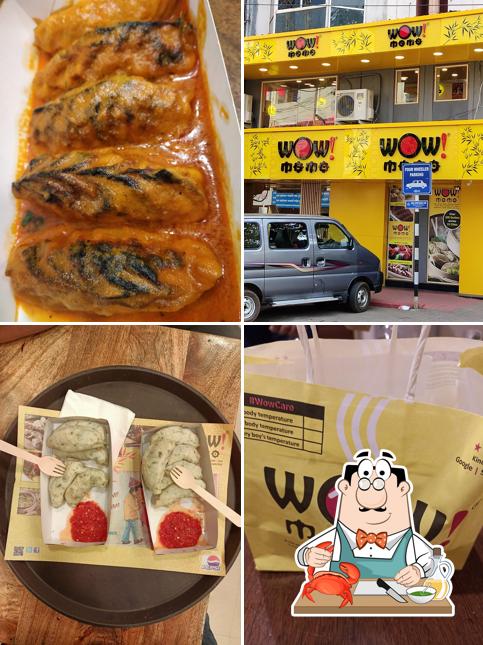 Get seafood at Wow! Momo