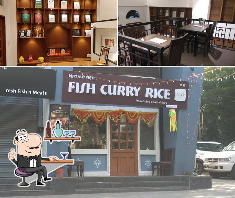 Take a seat at one of the tables at Fish Curry Rice - Baner Pashan Link Road