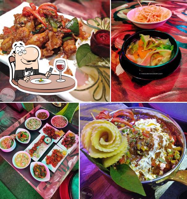 Meals at Ram Bharose Hindustani Dhaba