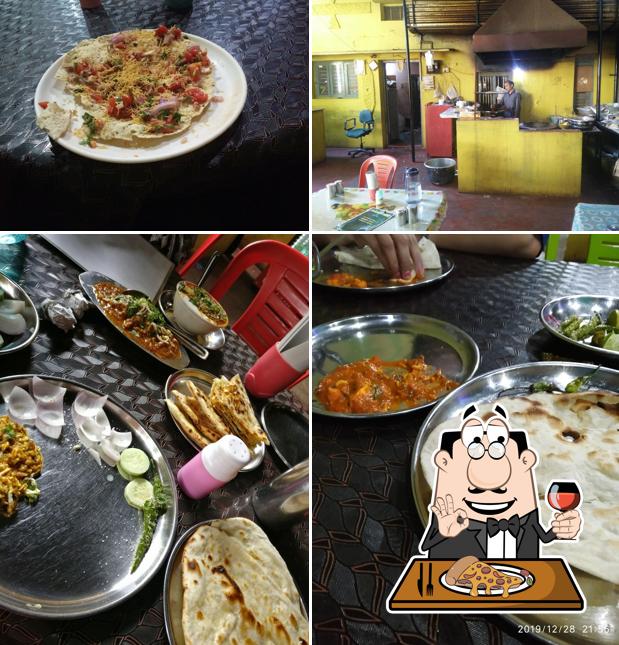 Pick various types of pizza