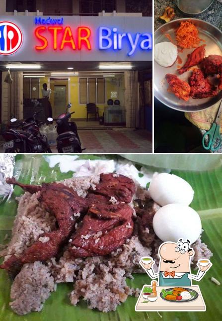 Among various things one can find food and exterior at Madurai STAR Biryani