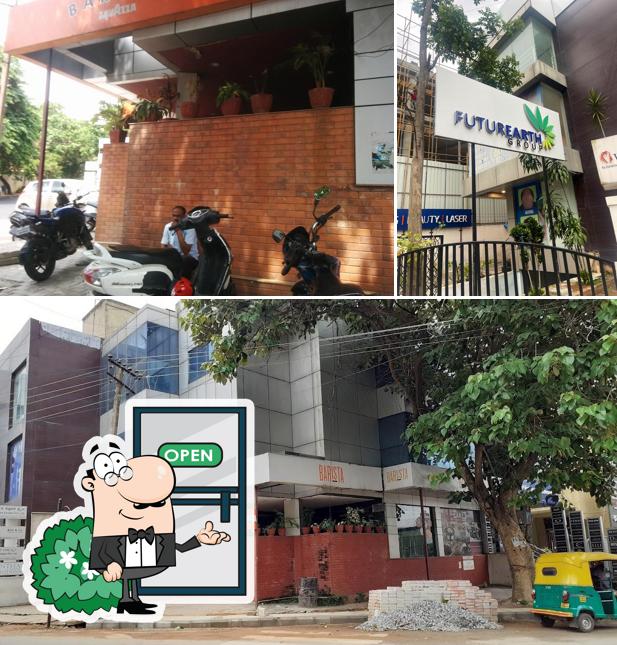 The exterior of Barista