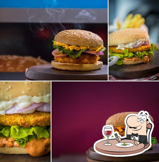 Food at Burger Singh