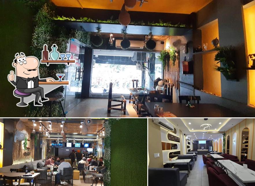 The interior of Burger bites