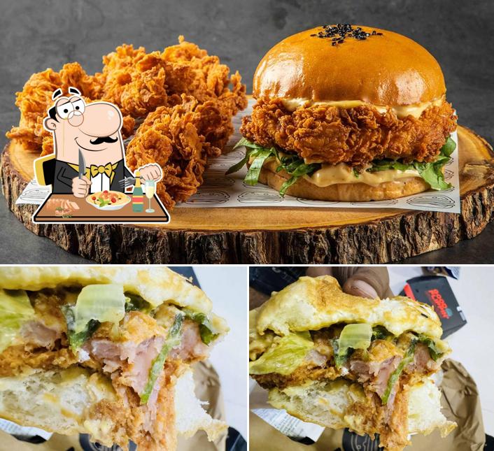 Pulled pork sandwich at GOOD FLIPPIN' BURGERS