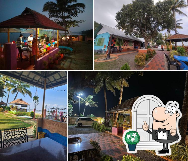 You can get some fresh air outside Lucka'S Open Restaurant