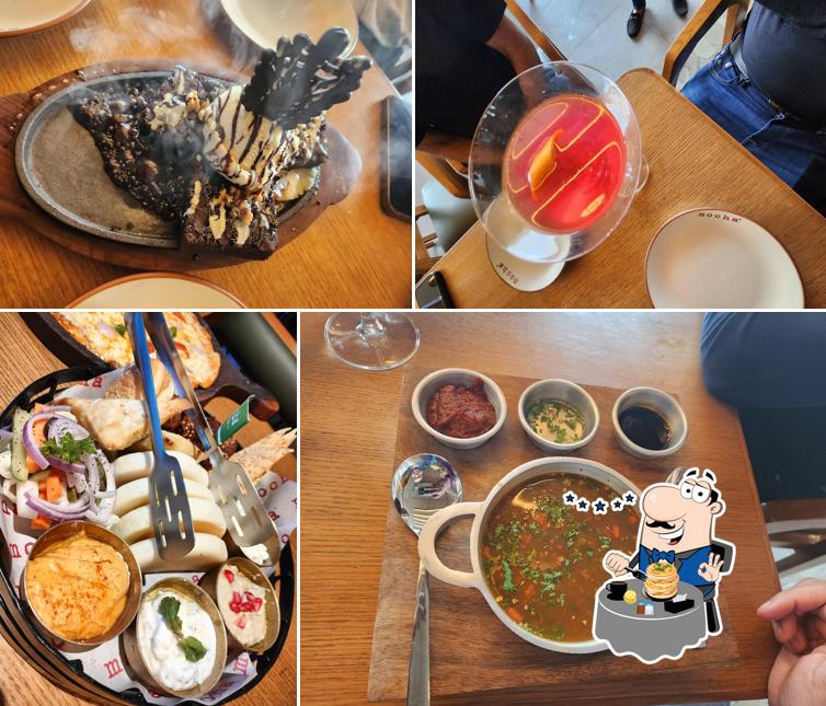 Food at Mocha Café & Bar