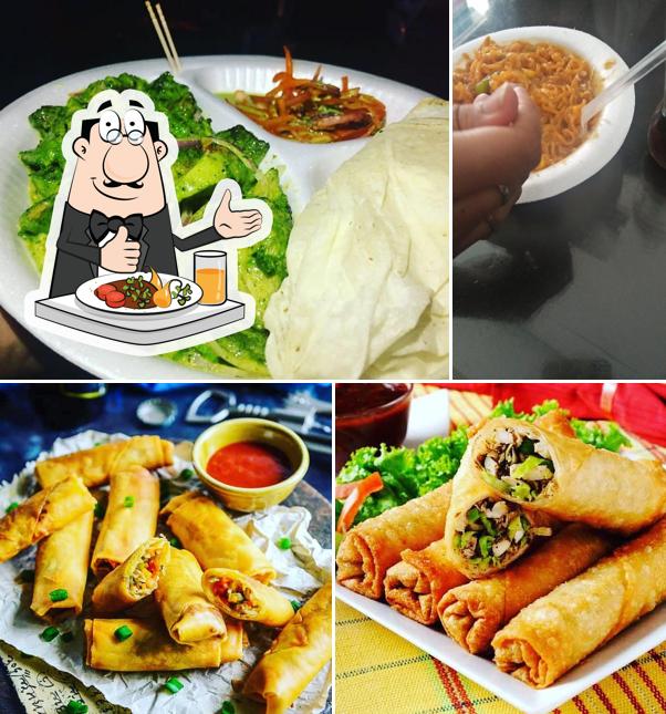 Food at Mr. Bean cafe & Restaurant