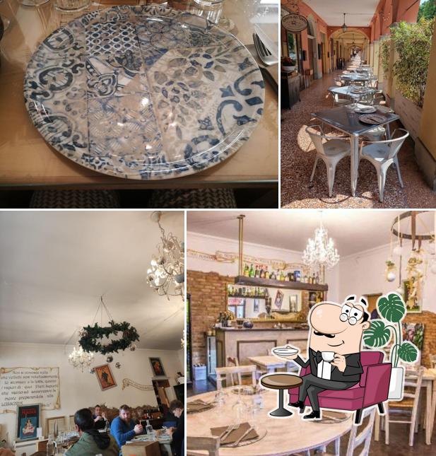 Gli interni di Osteria Del Teatro