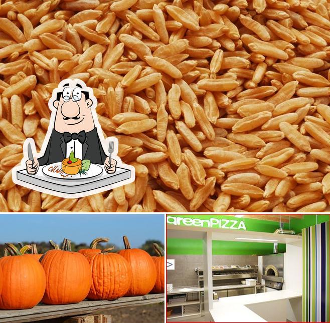 Questa è la immagine che raffigura la cibo e interni di Greenpizza Di Bernardele Fabio