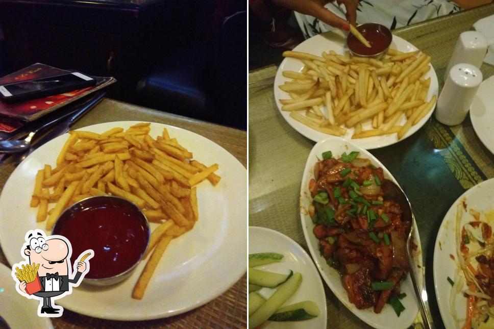 Order finger chips at Asian House Pub Top Pub Best Pub in Pondicherry Night life Experience