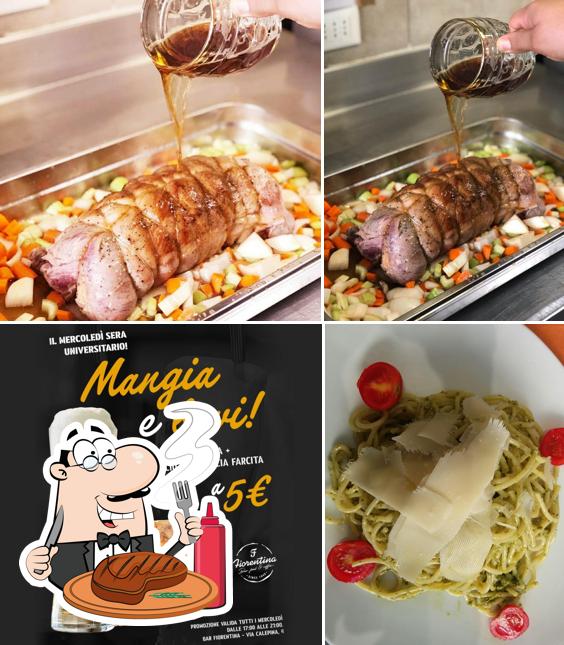 Prova i piatti di carne a Bar Fiorentina