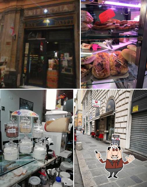 Questa è la foto che presenta la cibo e esterno di Bar Haiti
