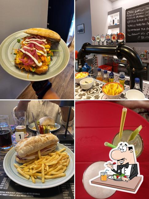 Panino con maiale stirato al Fortunale