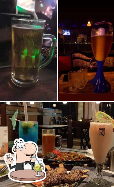 Get a drink from the menu