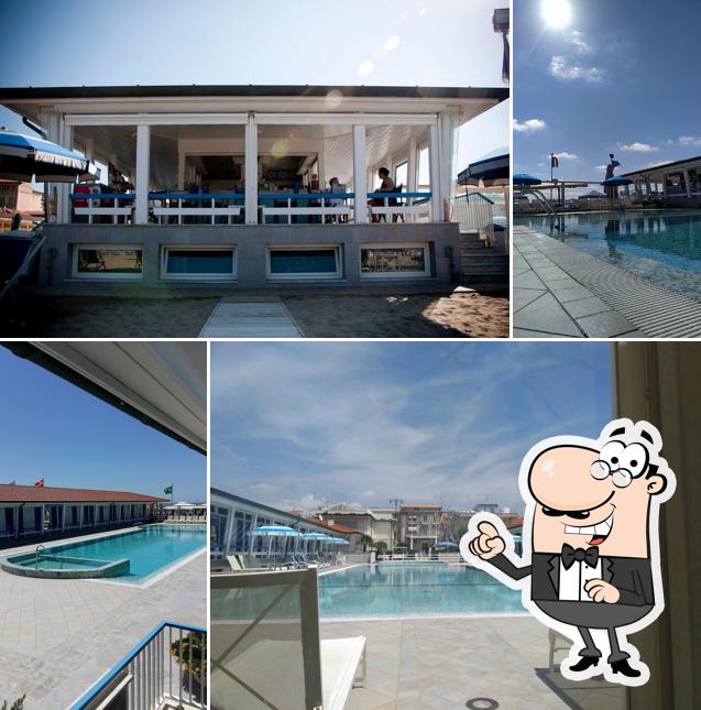Gli esterni di Bagno Excelsior
