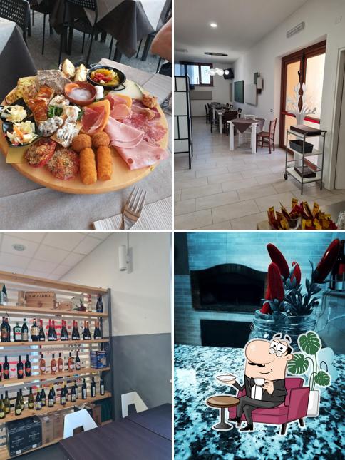 Gli interni di Pizzeria Salto