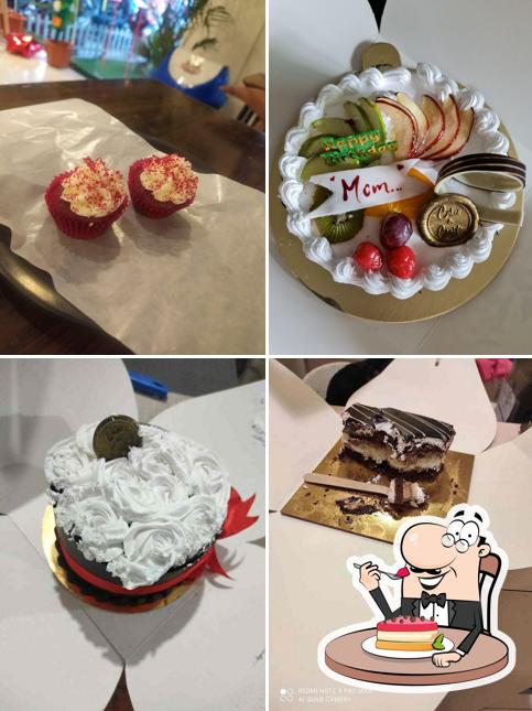 Cakes n Craft sapna sangeeta offers a selection of sweet dishes