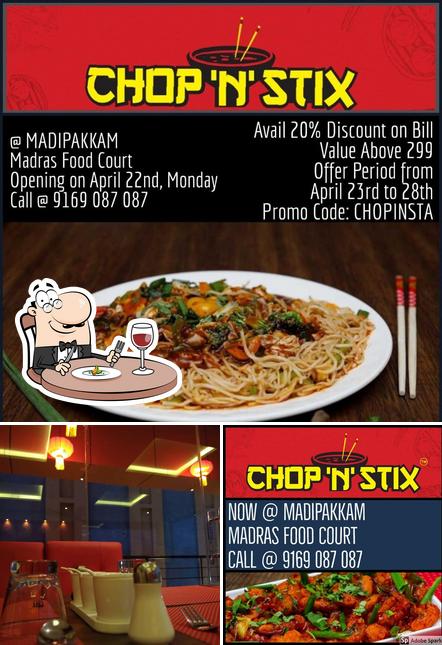 Food at Chop N Stix Madipakkam