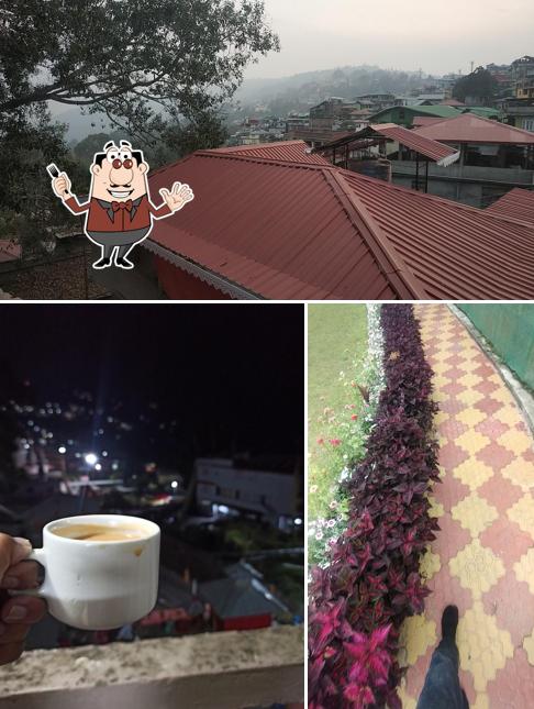 Among different things one can find food and exterior at Kalimpong Hotels Abira