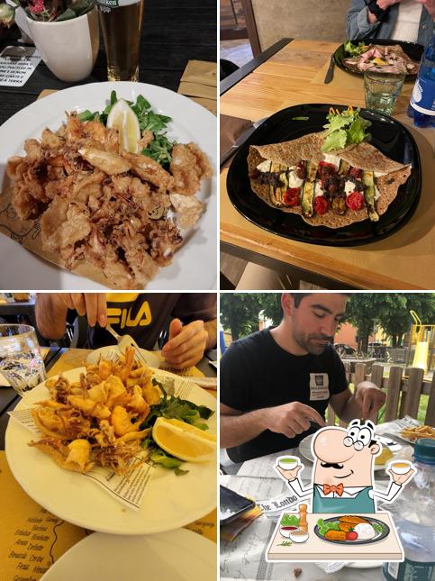 Calamari fritti al La Casetta