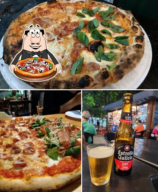 Experimente diversos estilos de pizza