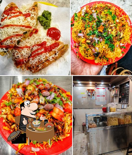 Meals at Shreenath Bhel and Chaat