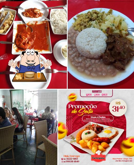 Platos en Restaurante Parmegiana