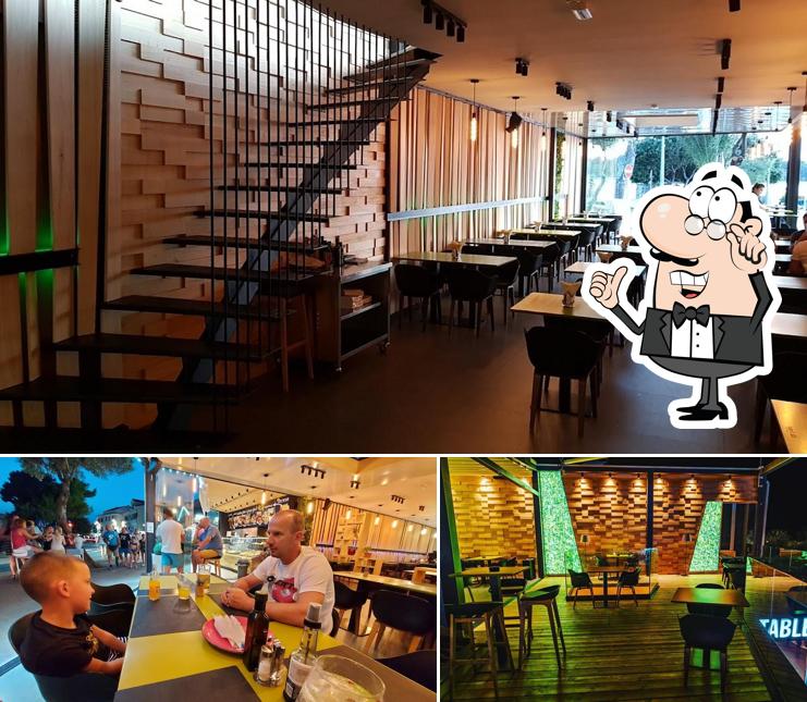 Gli interni di Restoran TABLE SQ