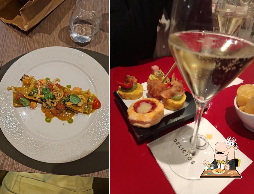 Cibo al Ristorante Delicios